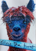 Elvis the twat fridge magnet