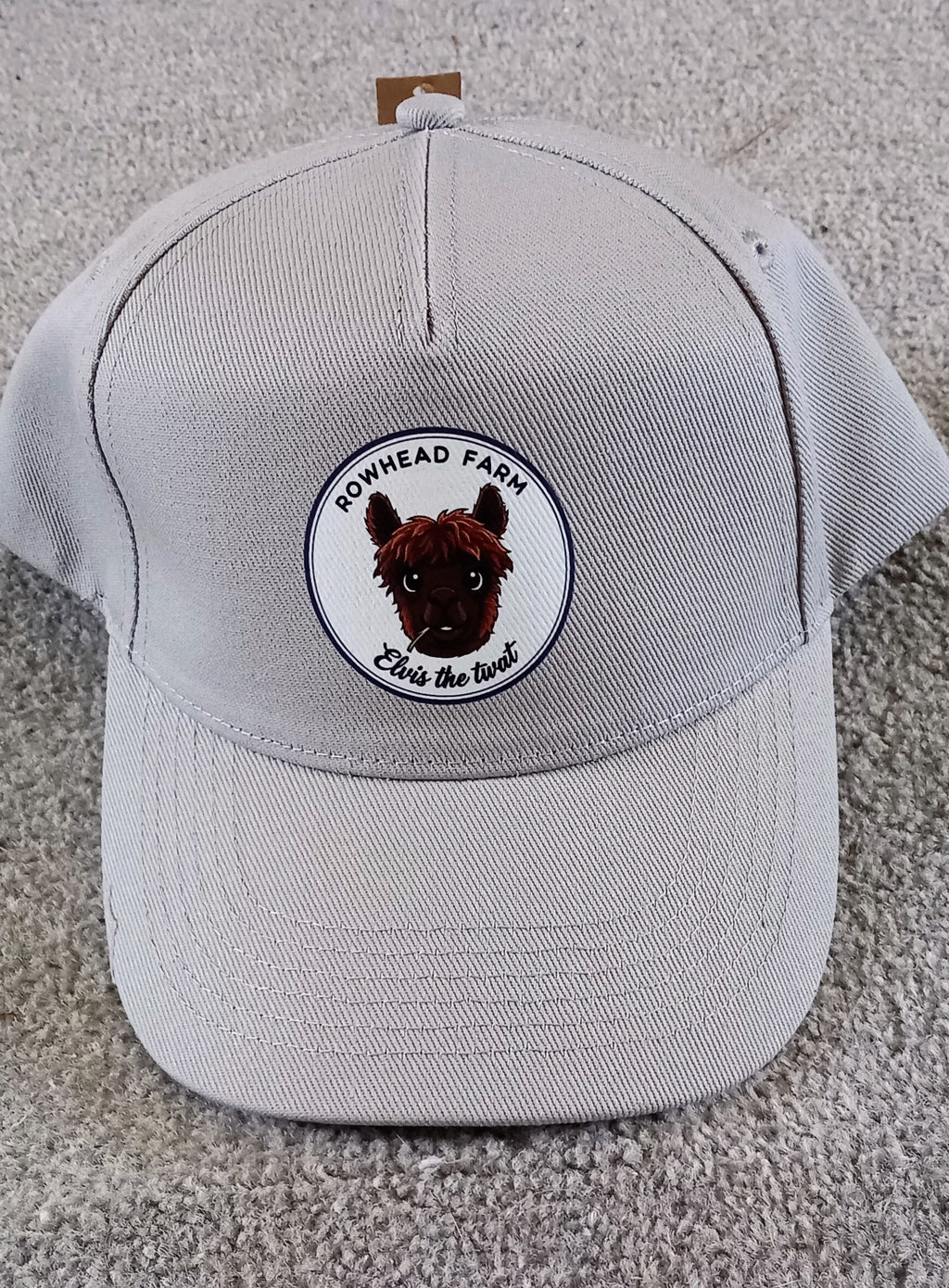 Elvis the twat cap (grey)