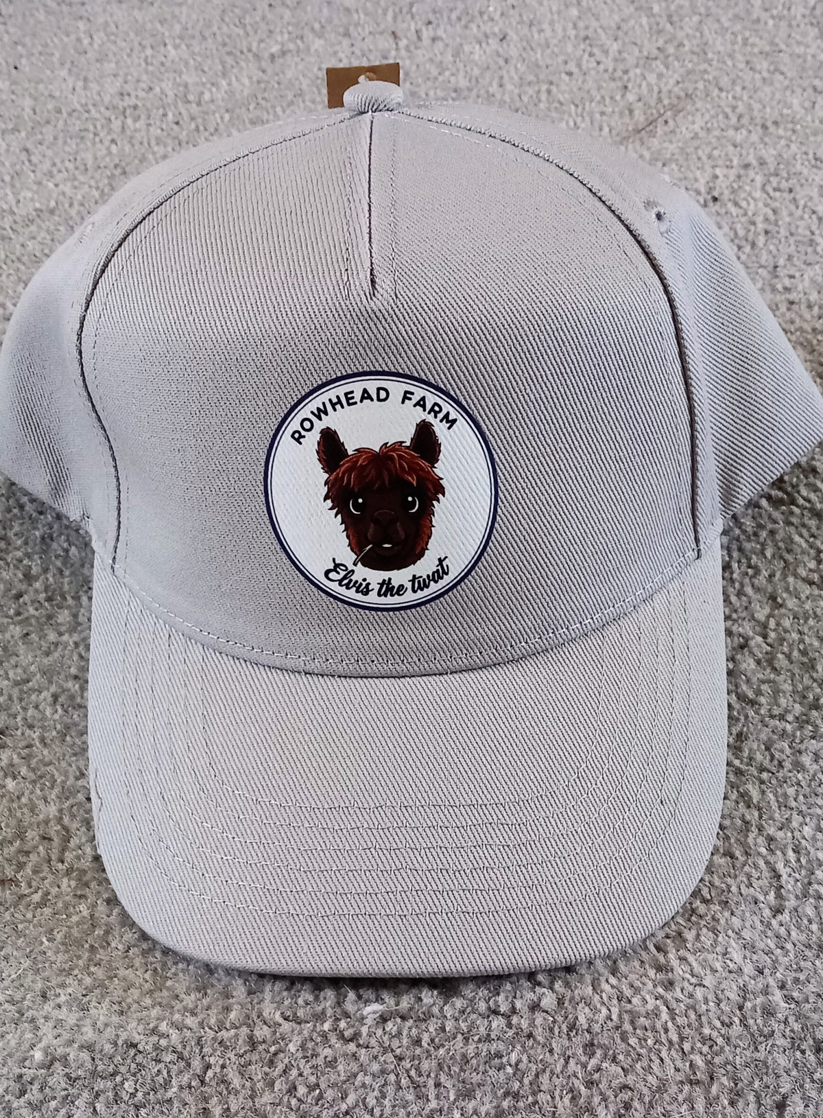 Elvis the twat cap (grey)