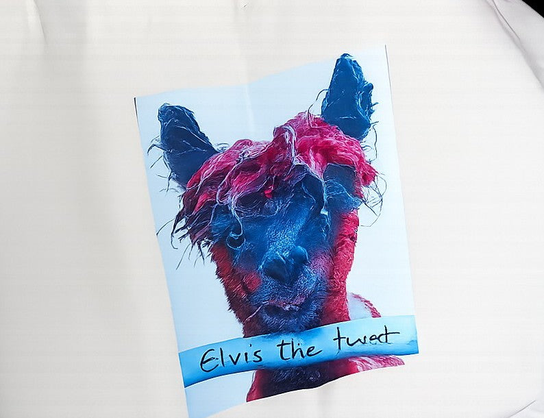 Elvis the twat tote bag