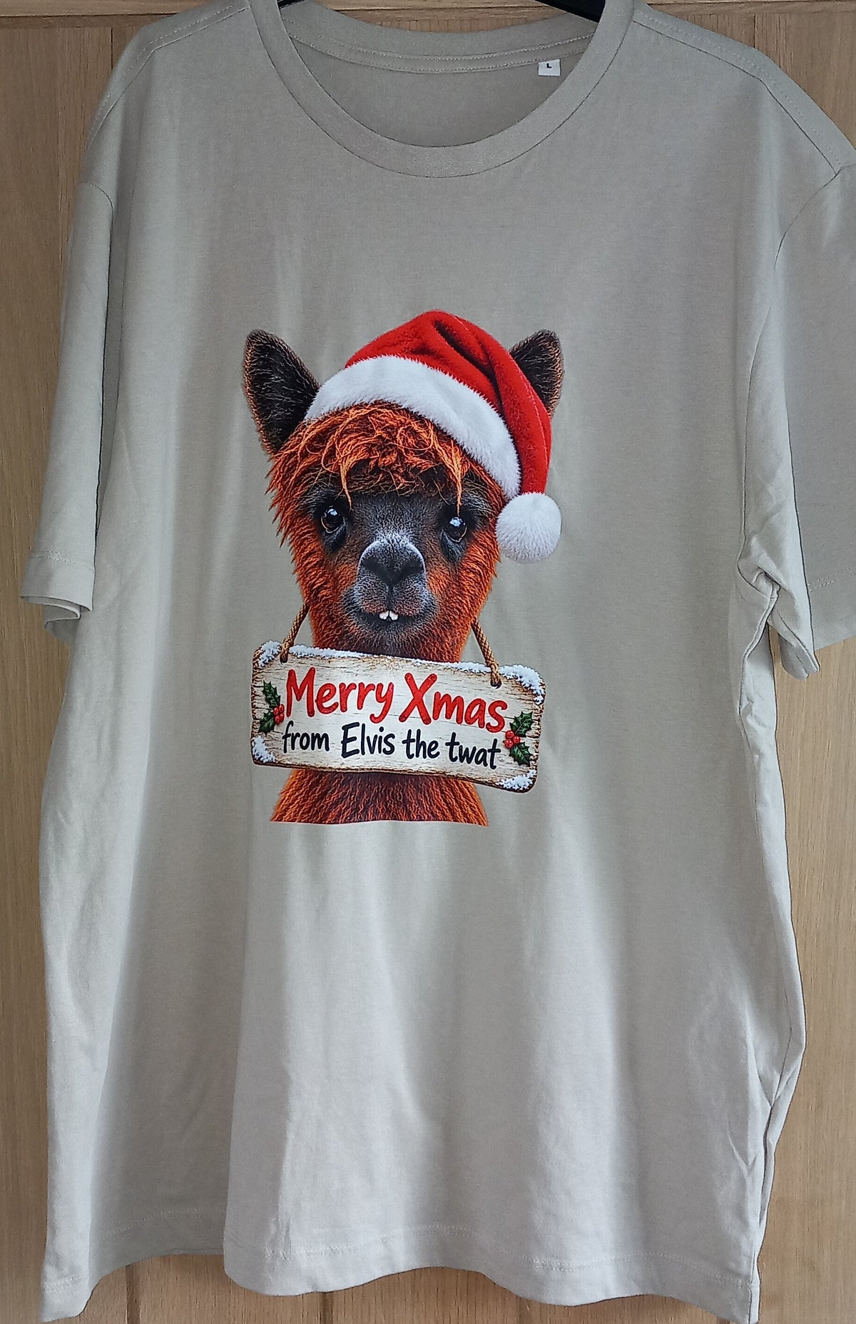 Elvis the twat xmas t shirt